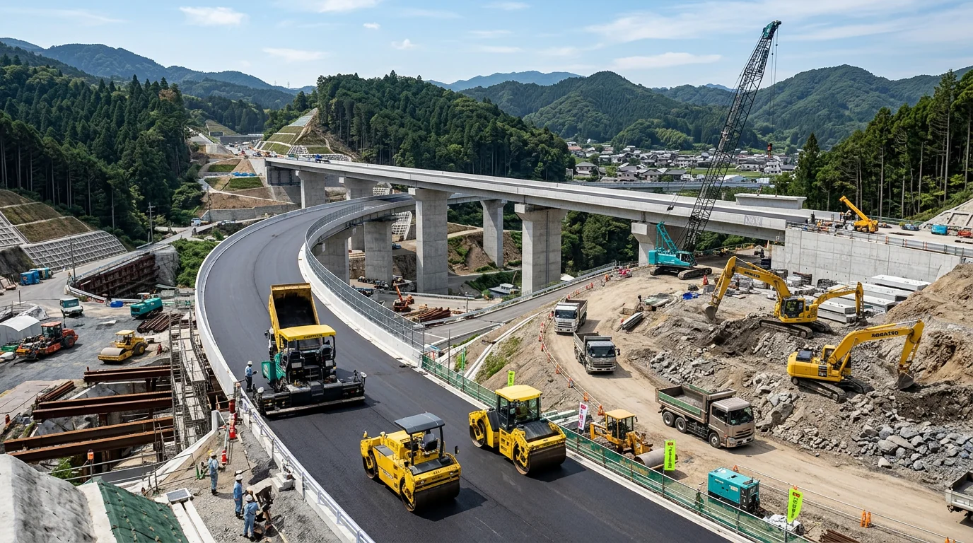 前田道路、舗装売上で2位に2.6倍差｜土木13分野の決算公表