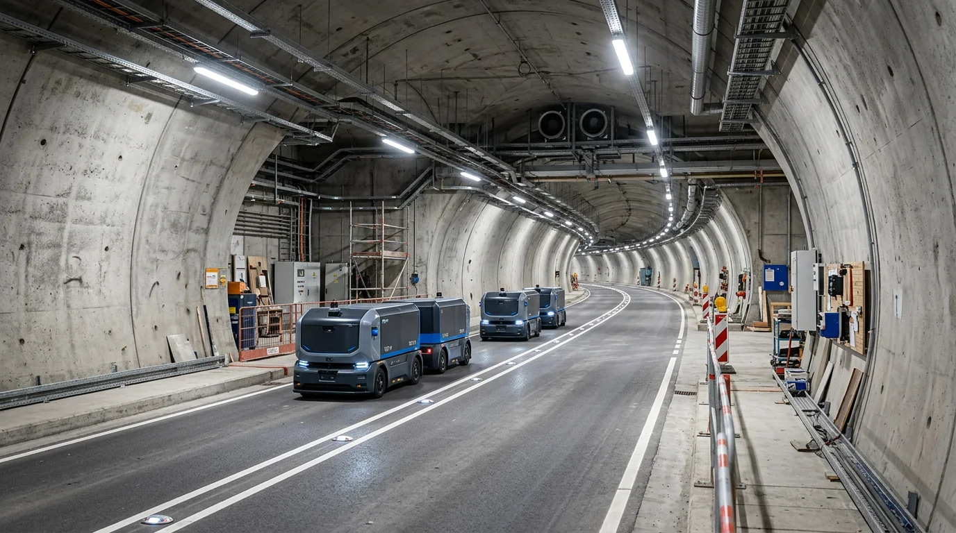 大成建設とティアフォーが車両3台で国交省実証へ｜トンネル掘削費削減を検証