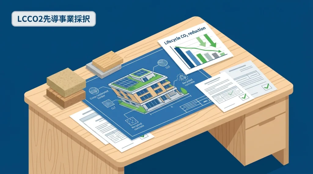 国交省のLCCO2先導事業で2026年度は6件採択、ZEBや躯体再利用を支援